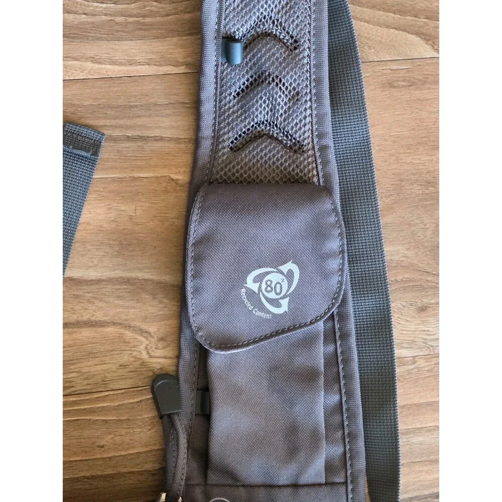 OSPREY Veer Vertical Shoulder Bag Backpack Sling Messenger Crossbody gray EUC